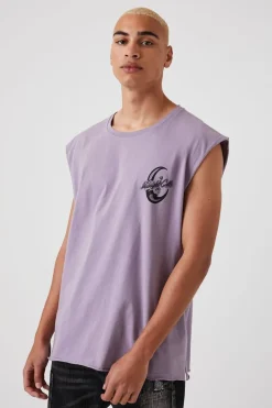 A Night For Love Graphic Muscle Tee