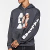 Aaliyah Graphic Drawstring Hoodie