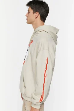 Aaliyah Graphic Drawstring Hoodie
