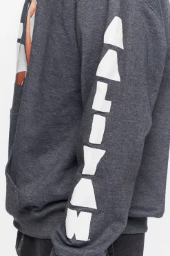 Aaliyah Graphic Drawstring Hoodie