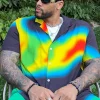 Abstract Print Shirt