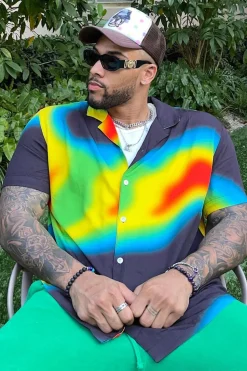 Abstract Print Shirt