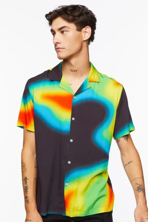 Abstract Print Shirt