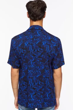 Abstract Snakeskin Shirt