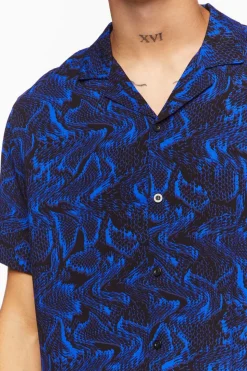 Abstract Snakeskin Shirt