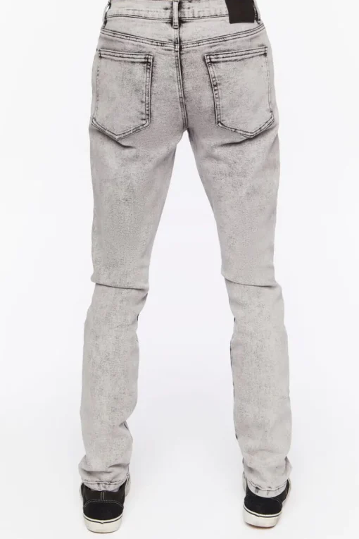 Acid Wash Skinny Jeans