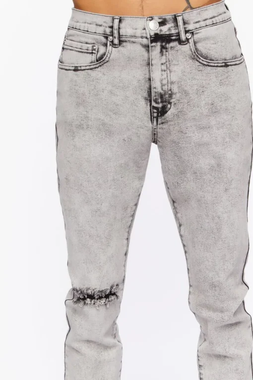 Acid Wash Skinny Jeans