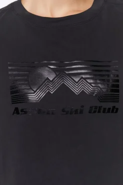 Active Aspen Ski Club Graphic Top