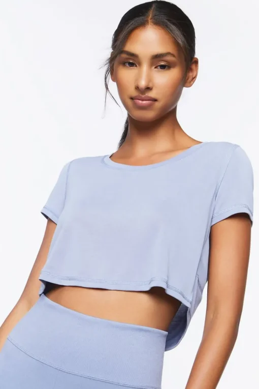 Active Boxy Cropped Tee