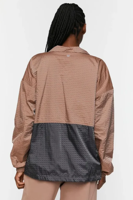 Active Colorblock Half-Zip Pullover