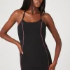 Active Contrast-Seam Skort Dress