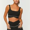 Active Contrast-Trim Crossover Skort
