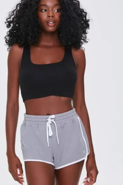 Active Contrast-Trim Dolphin Shorts