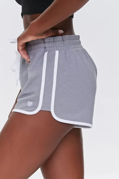 Active Contrast-Trim Dolphin Shorts