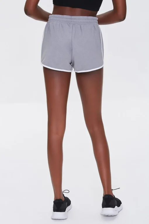 Active Contrast-Trim Dolphin Shorts