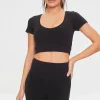 Active Cotton-Blend Biker Shorts