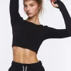 Active Crisscross Cutout Top