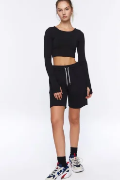 Active Crisscross Cutout Top