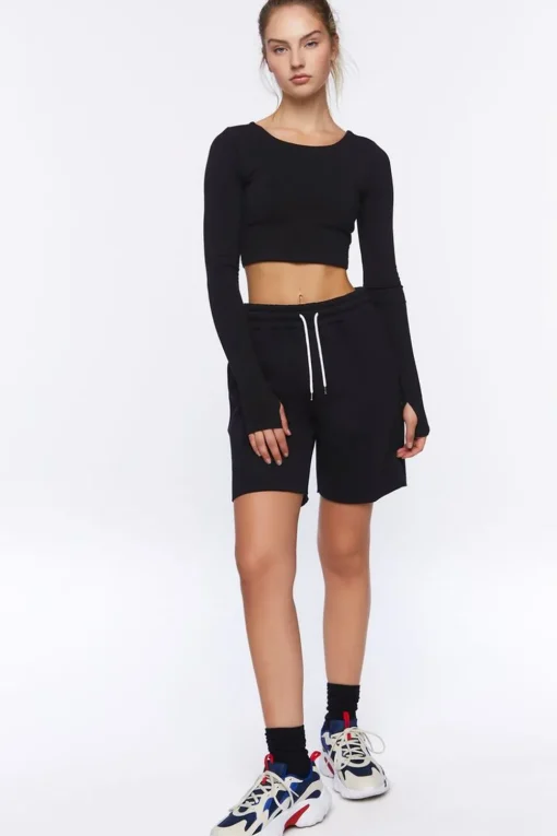Active Crisscross Cutout Top