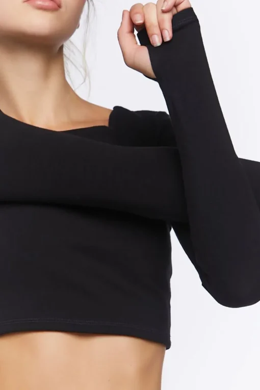 Active Crisscross Cutout Top