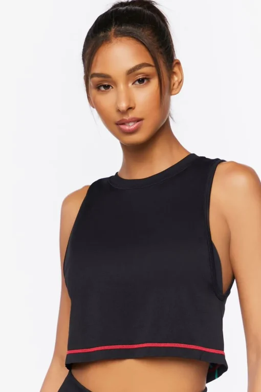 Active Cropped Muscle Tee