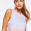 Active Cropped Ombre Muscle Tee
