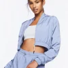 Active Cropped Windbreaker Jacket