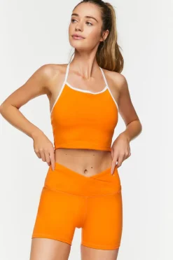 Active Crossover Biker Shorts
