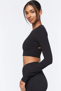 Active Cutout Crop Top