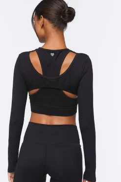 Active Cutout Crop Top