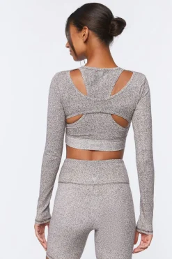 Active Cutout Crop Top