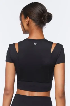 Active Cutout Crop Top