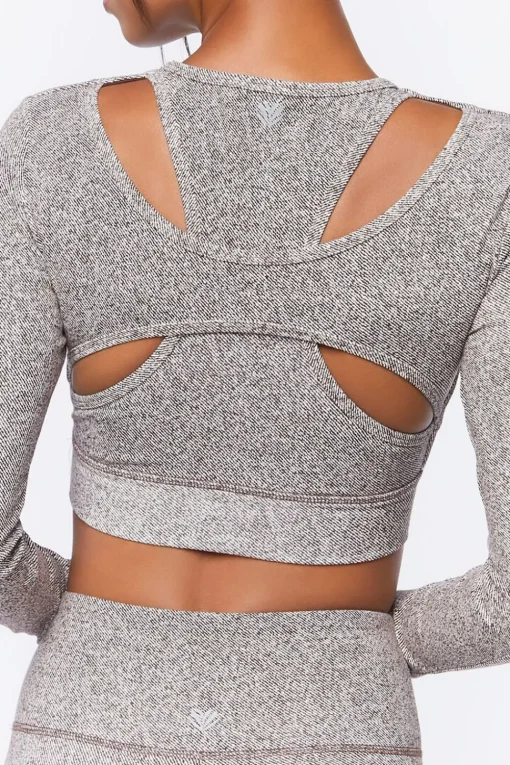 Active Cutout Crop Top