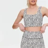 Active Ditsy Floral Biker Shorts