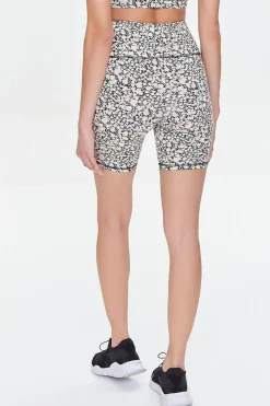 Active Ditsy Floral Biker Shorts