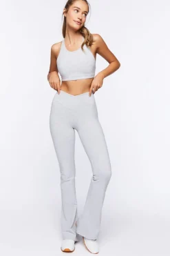Active Heathered Flare Leggings
