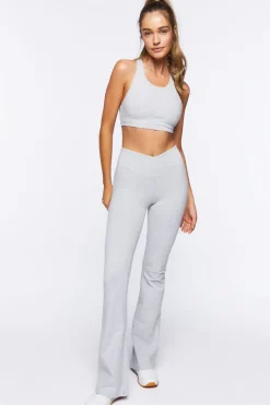 Active Heathered Flare Leggings