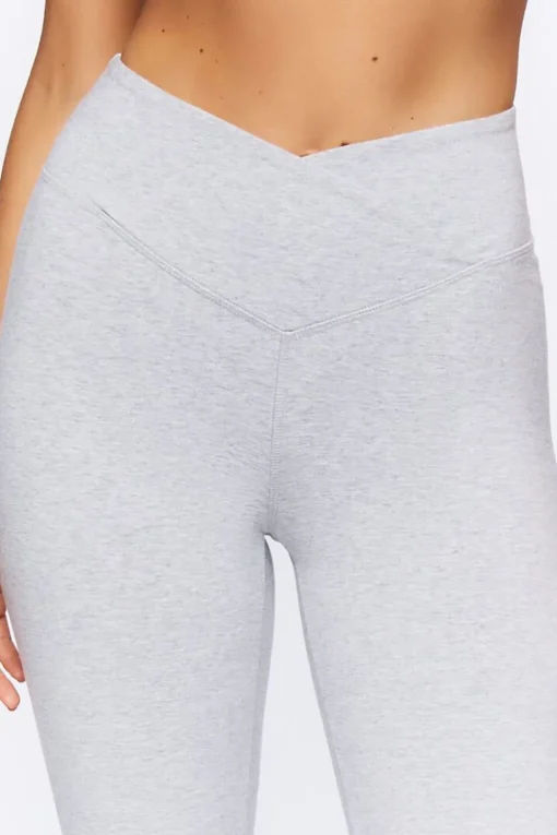 Active Heathered Flare Leggings