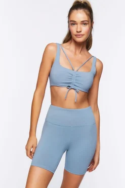 Active High-Rise Biker Shorts