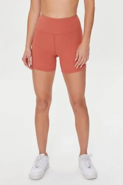 Active High-Rise Biker Shorts