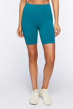 Active High-Rise Biker Shorts