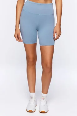 Active High-Rise Biker Shorts