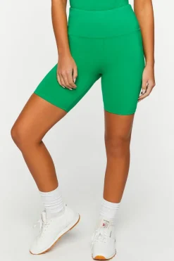 Active High-Rise Biker Shorts