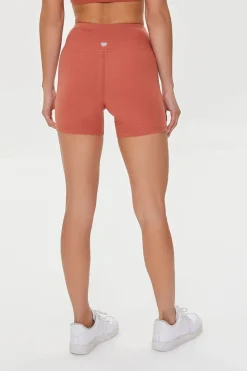 Active High-Rise Biker Shorts