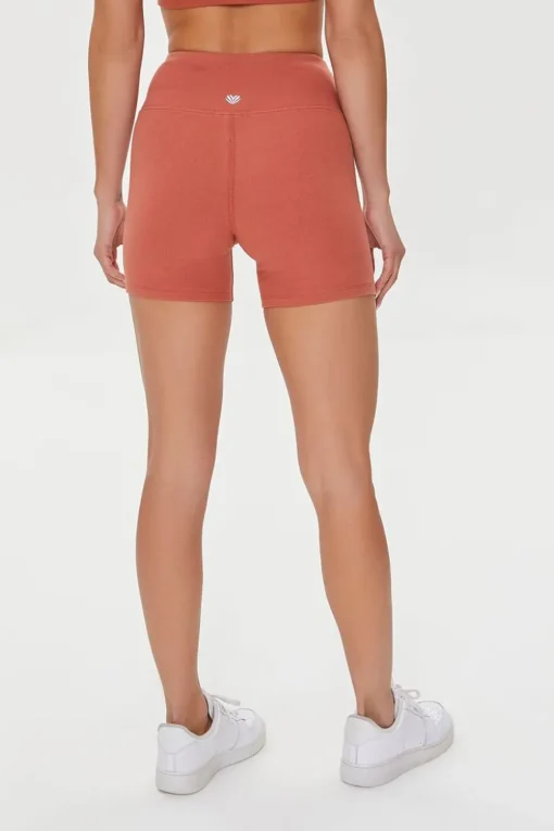 Active High-Rise Biker Shorts