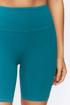 Active High-Rise Biker Shorts