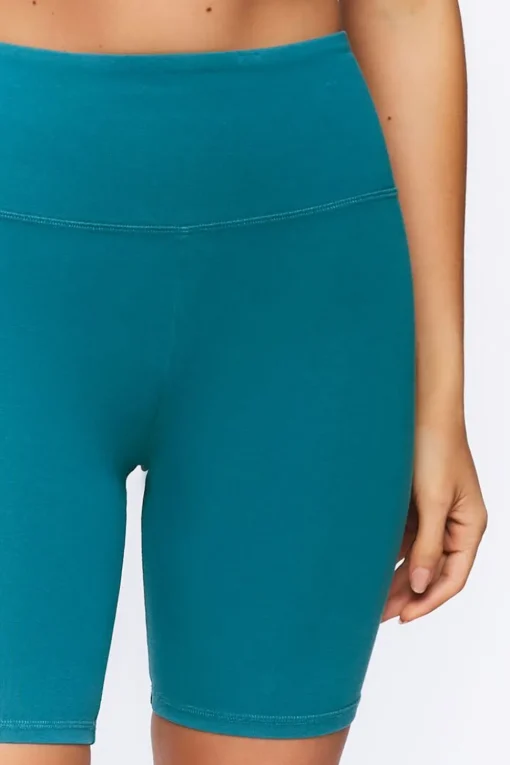 Active High-Rise Biker Shorts