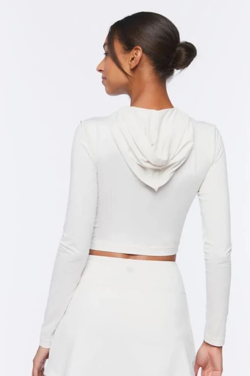 Active Hooded Crop Top
