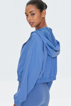 Active Hooded Windbreaker Jacket