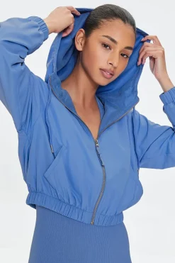 Active Hooded Windbreaker Jacket